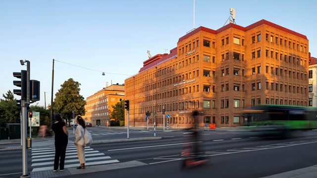 Bild på fasaden på Neptun 6